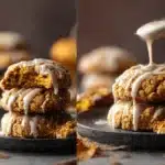 vegan pumpkin pie cookies - featured image