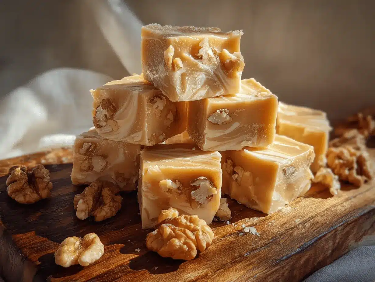 creamy maple walnut fudge preparation steps